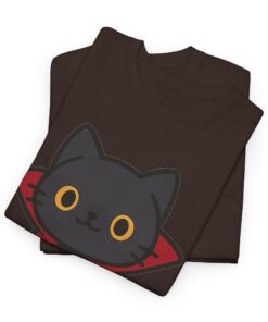 Count Purrcula Unisex Heavy Cotton T-Shirt | Count Purrcula T-Shirt - Image 18