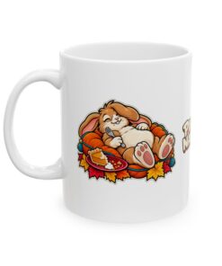 Pecan Snoozeworth Ceramic Mug | Pie First Nap Next (11oz, 15oz) - Image 3
