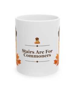 Alternative view of Sir Reginald Pugsley Ceramic Mug | Pugsley Mug