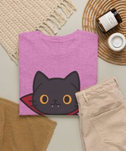 Count Purrcula Unisex Heavy Cotton T-Shirt | Count Purrcula T-Shirt - Image 28