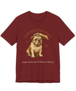 Who Rescued Who? | Duke of Barkington Rescue Edition Tee - Image 53