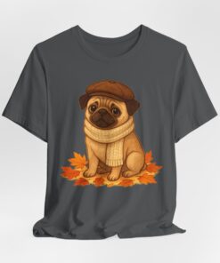 Sir Reginald Pugsley Unisex Heavy Cotton T-Shirt | Pugsley Tee - Image 30