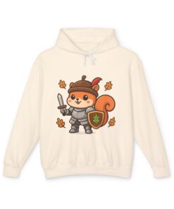 Captain Oakhelm Hoodie | Squirrel Knight Autumn Hooded Sweatshirt - Image 2