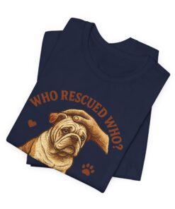 Who Rescued Who? | Duke of Barkington Rescue Edition Tee - Image 47