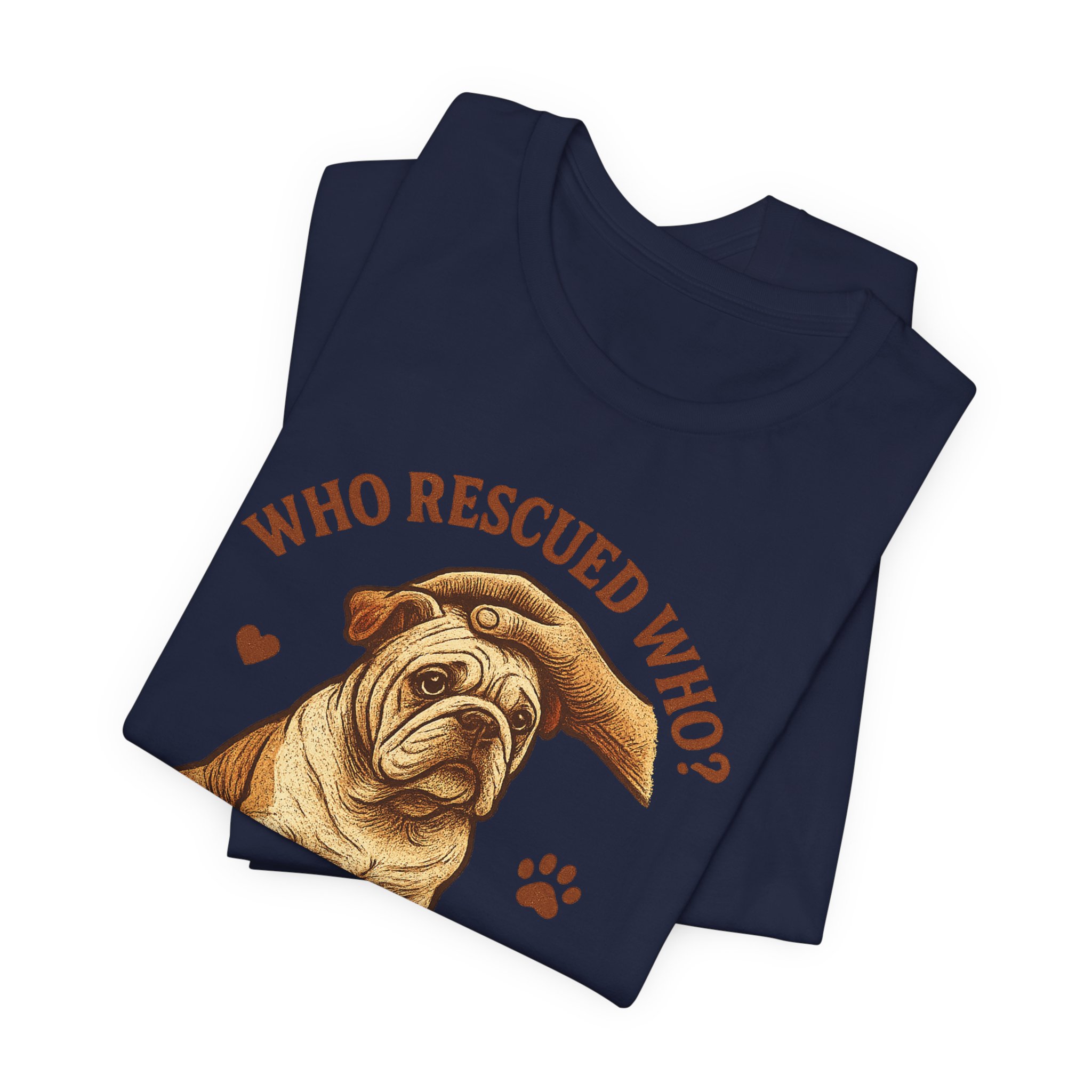Who Rescued Who? | Duke of Barkington Rescue Edition Tee - Image 47