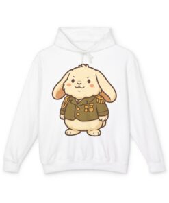 General Floofington Lightweight Pullover Hoodie | General Floofington Hoodie - Image 9