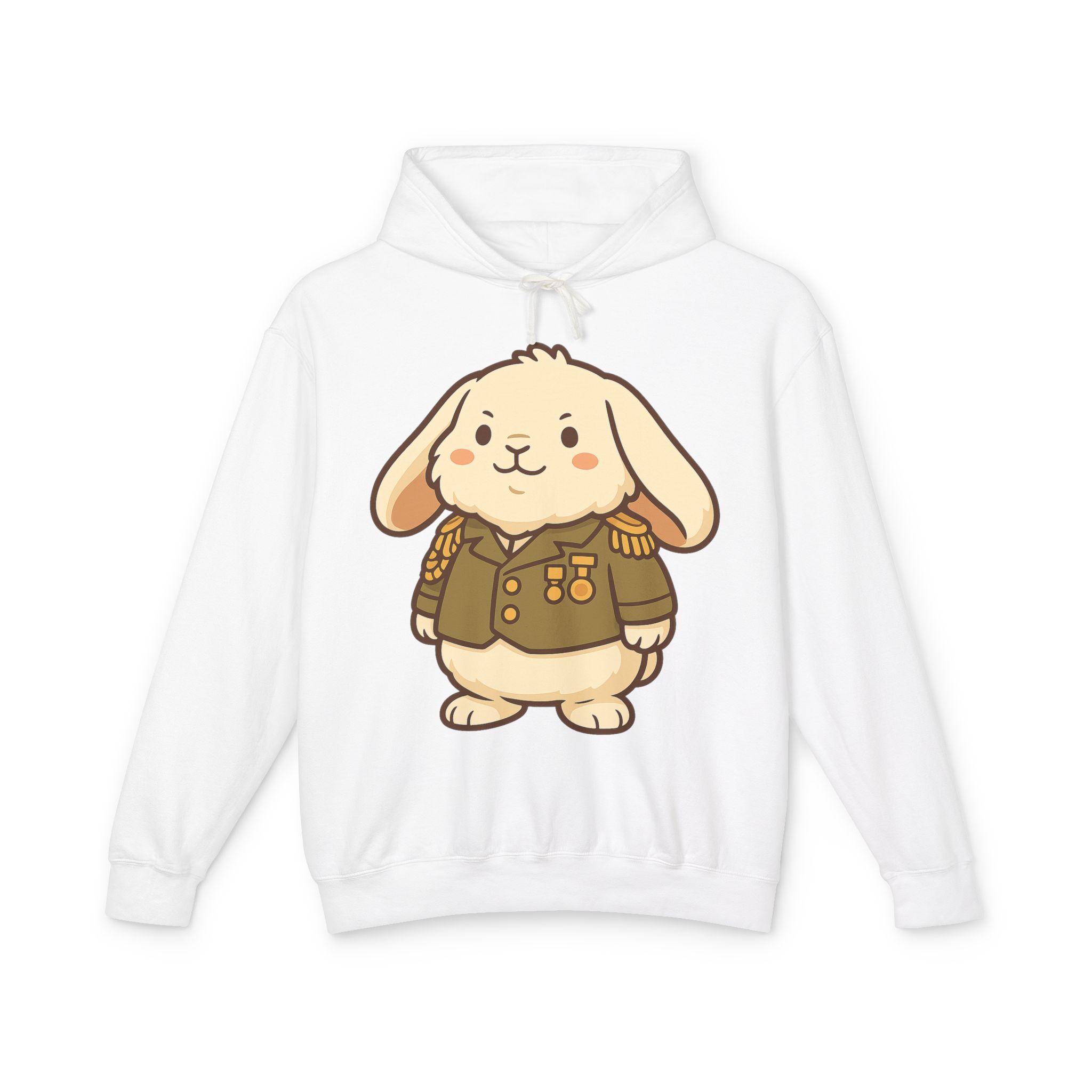 General Floofington Lightweight Pullover Hoodie | General Floofington Hoodie - Image 9