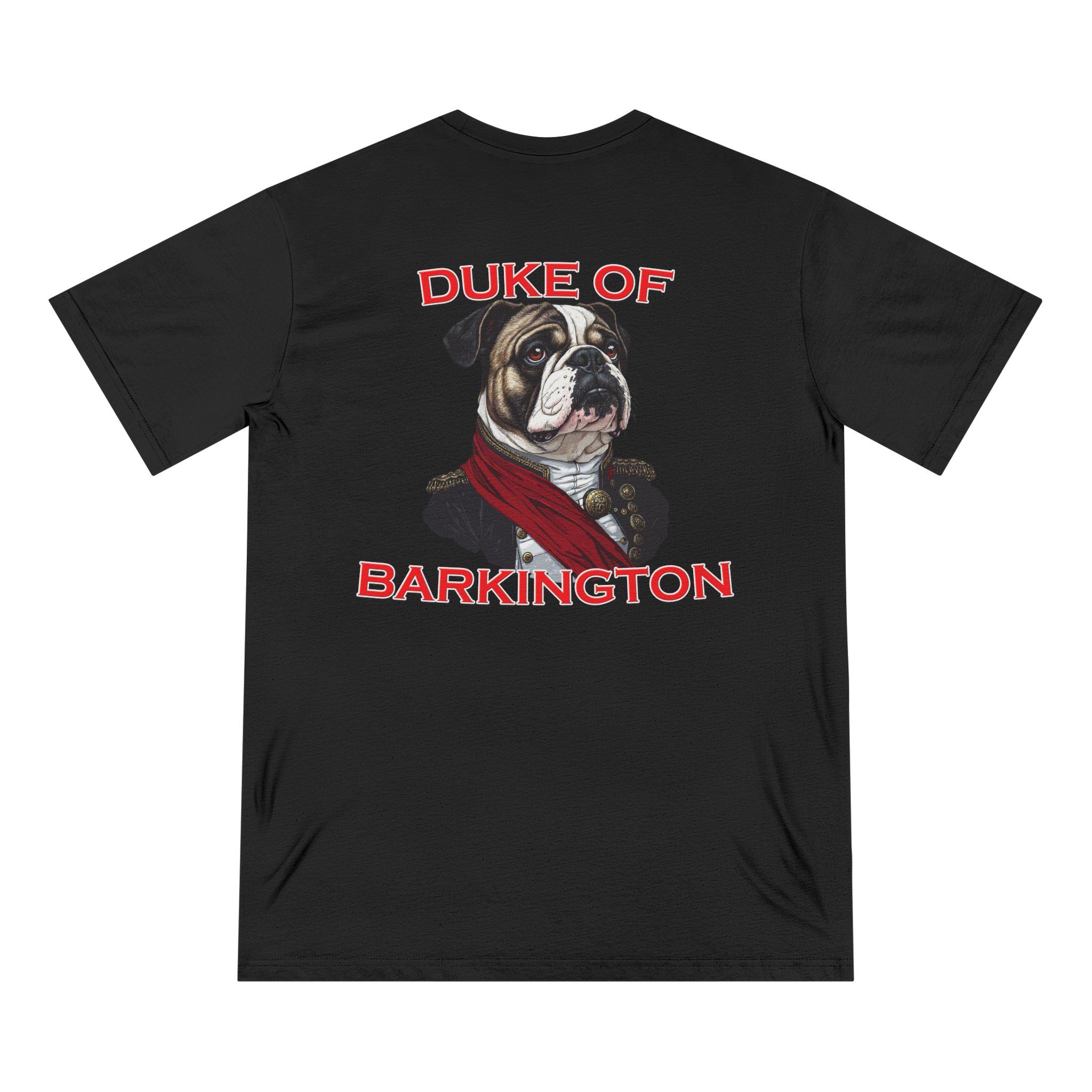 Duke of Barkington Women’s Organic Cotton Bulldog T-Shirt – Noble Comfort for Dog-Loving Queens - Image 5