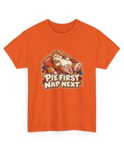 Pecan Snoozeworth Thanksgiving Rabbit T-Shirt | Pie First Nap Next - Image 22