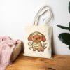 Sir Wrapsalot Cotton Canvas Tote Bag | Mummy Dachshund Tote