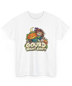 Alternative view of Mabel the Moonlit Hedgehog Halloween T-Shirt | Gourd Night Shift
