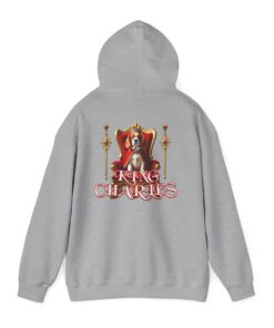 King Charles Hoodie | Regal Dog Throne Sweatshirt - Image 60