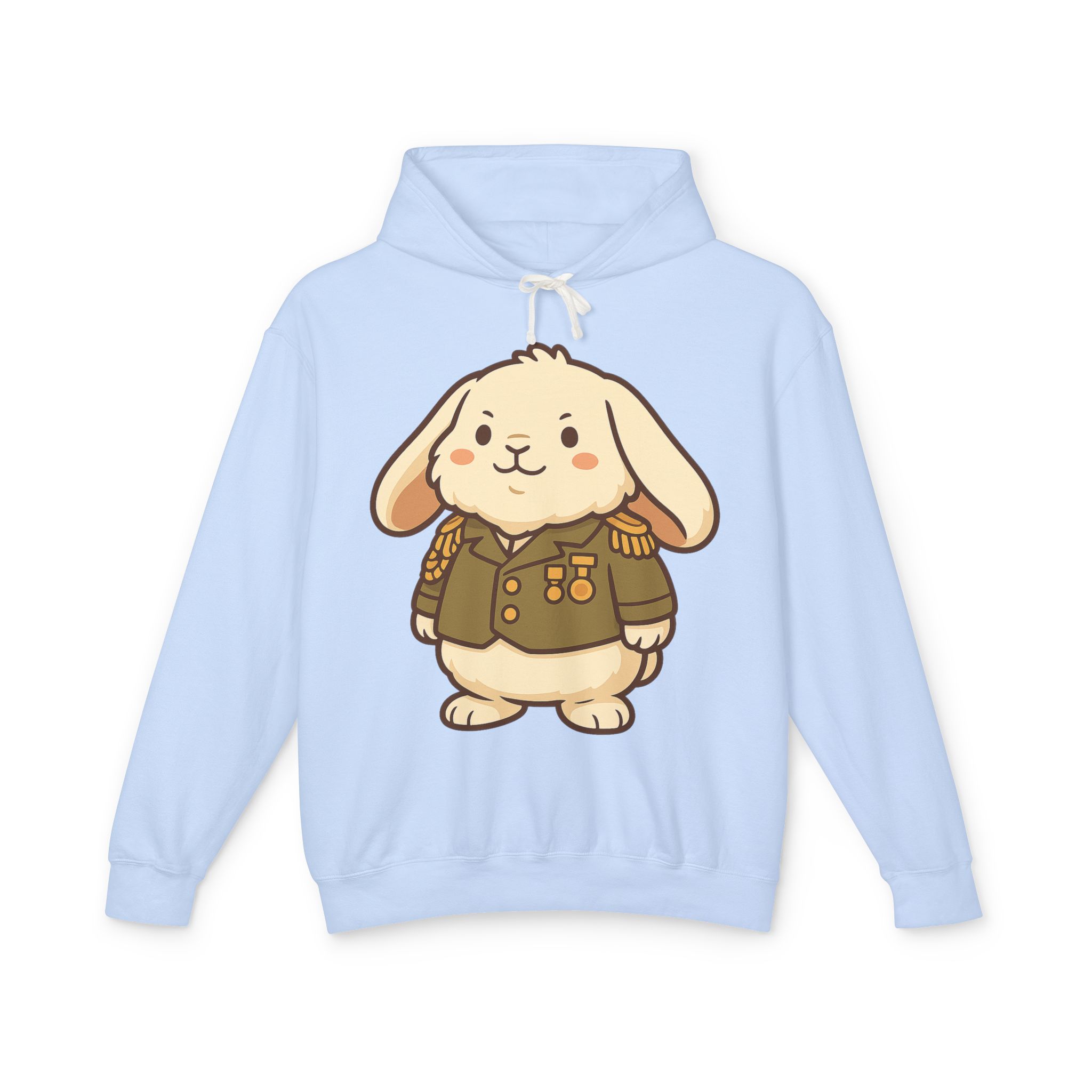 General Floofington Lightweight Pullover Hoodie | General Floofington Hoodie - Image 13
