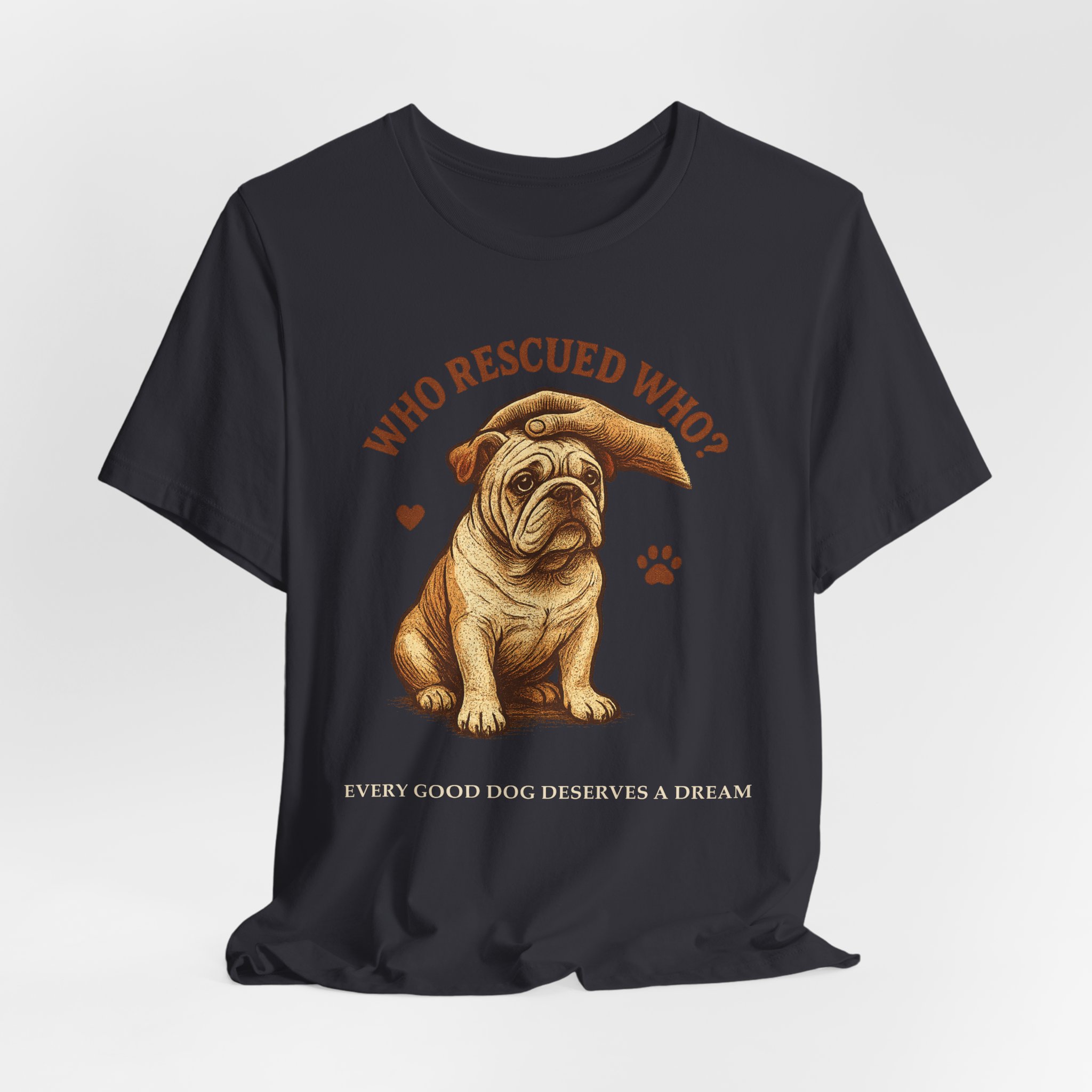 Who Rescued Who? | Duke of Barkington Rescue Edition Tee - Image 20