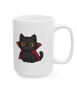 Count Purrcula Ceramic Mug | Count Purrcula Mug - Image 8