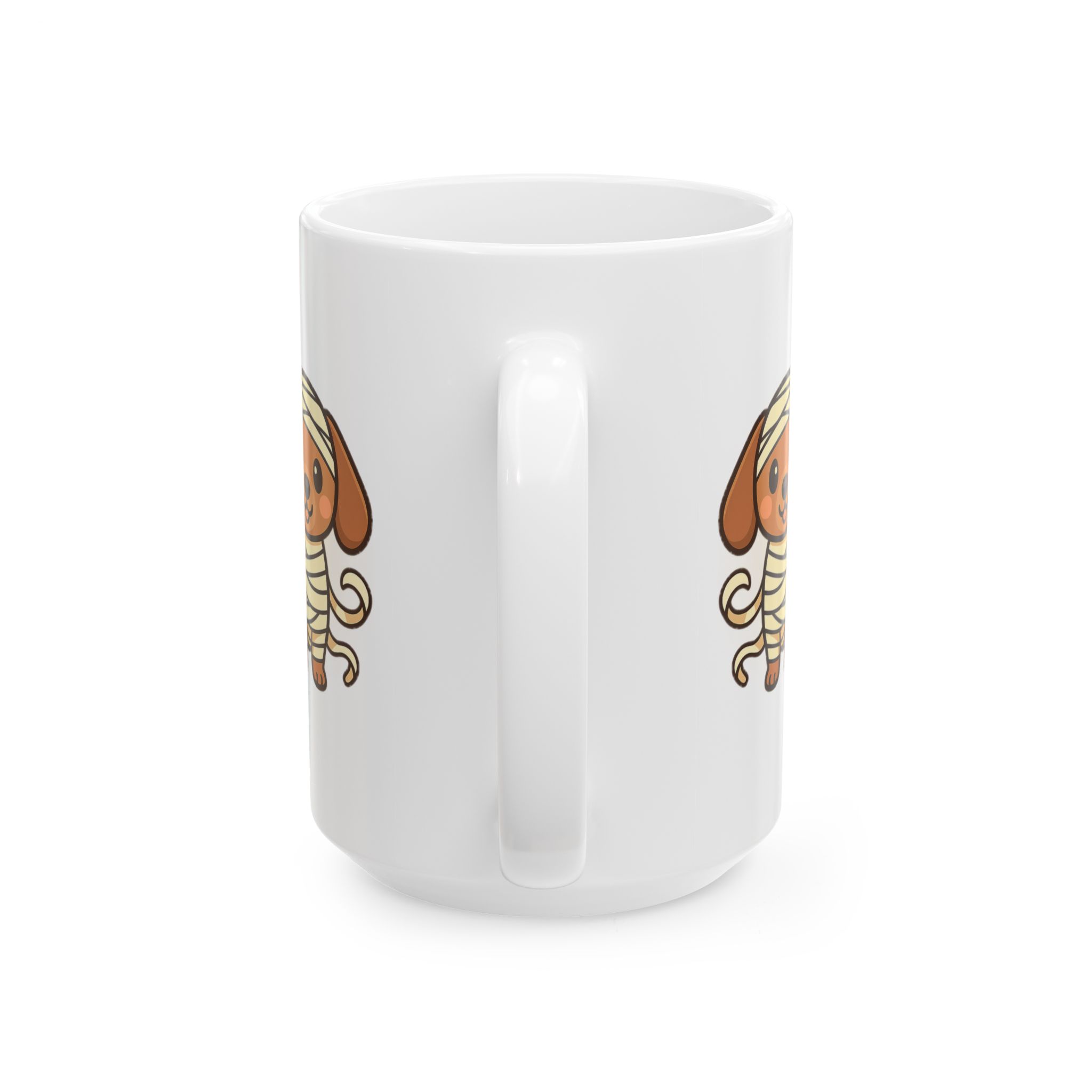 Sir Wrapsalot Ceramic Mug | Mummy Dachshund Halloween Mug - Image 6