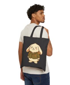 General Floofington Cotton Canvas Tote Bag | General Floofington Tote - Image 9
