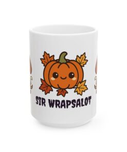 Sir Wrapsalot Ceramic Mug | Mummy Dachshund Halloween Mug - Image 5