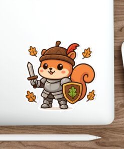 Captain Oakhelm Die-Cut Sticker | Squirrel Knight - Image 10