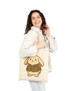 General Floofington Cotton Canvas Tote Bag | General Floofington Tote