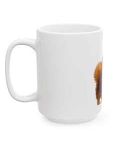 Baron von Floof Mug | Pomeranian Aristocrat Coffee Cup - Image 7