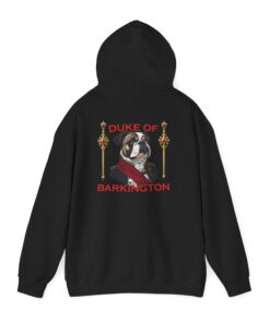 Duke of Barkington Bulldog Hoodie | Royal Sweatshirt - Image 36