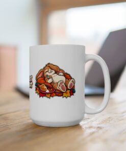 Pecan Snoozeworth Ceramic Mug | Pie First Nap Next (11oz, 15oz) - Image 8