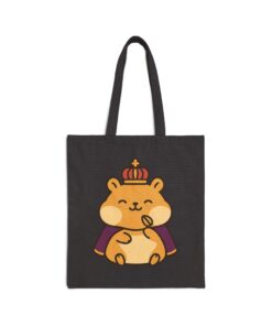 Emperor Nibbles Cotton Canvas Tote Bag | Emperor Nibbles Tote - Image 6