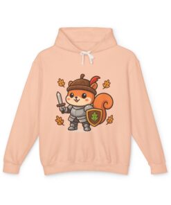 Captain Oakhelm Hoodie | Squirrel Knight Autumn Hooded Sweatshirt - Image 17