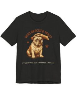 Who Rescued Who? | Duke of Barkington Rescue Edition Tee - Image 5
