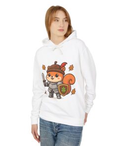Captain Oakhelm Hoodie | Squirrel Knight Autumn Hooded Sweatshirt - Image 7