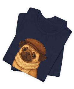 Sir Reginald Pugsley Unisex Heavy Cotton T-Shirt | Pugsley Tee - Image 33