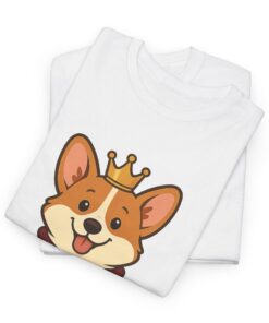 Queen Biscuit Unisex Heavy Cotton T-Shirt | Queen Biscuit T-Shirt - Image 8
