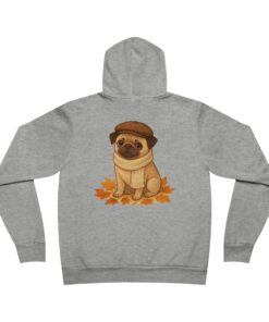 Sir Reginald Pugsley Lightweight Pullover Hoodie | Pugsley Hoodie - Image 9