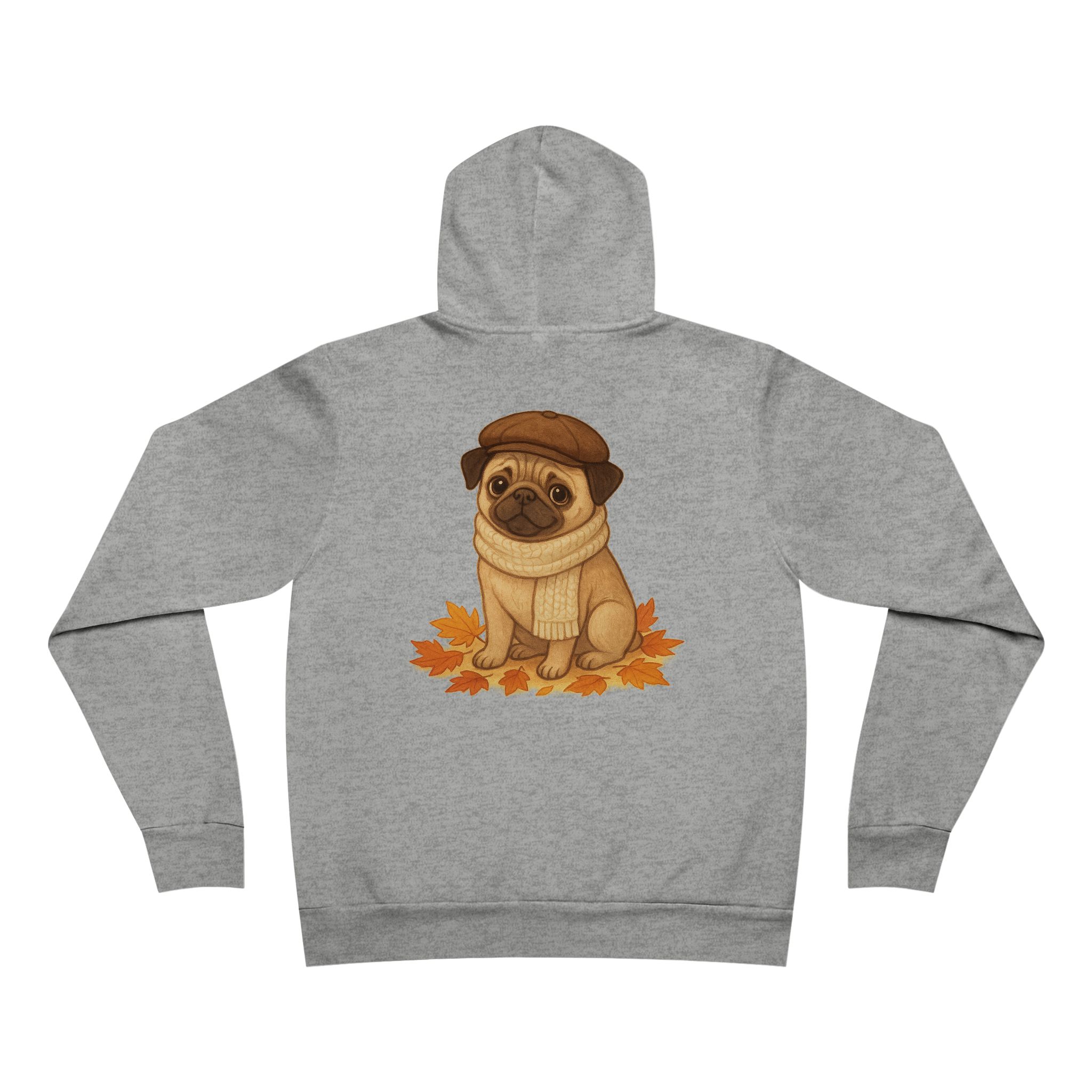 Sir Reginald Pugsley Lightweight Pullover Hoodie | Pugsley Hoodie - Image 9