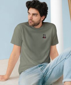 Duke of Barkington Men’s Organic Cotton T-Shirt – Bulldog Royalty Meets Everyday Style - Image 21