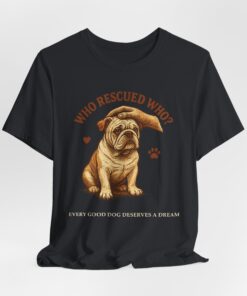 Who Rescued Who? | Duke of Barkington Rescue Edition Tee - Image 24