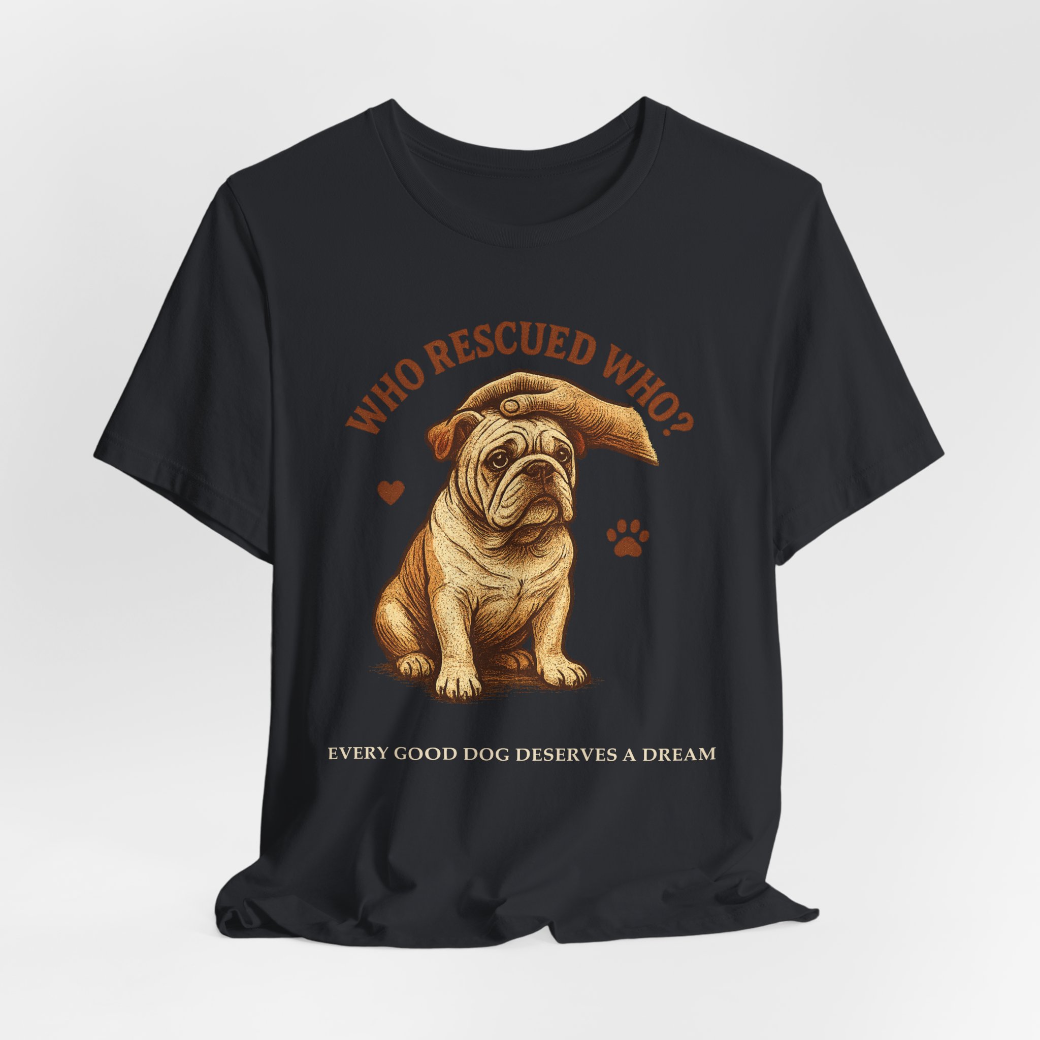 Who Rescued Who? | Duke of Barkington Rescue Edition Tee - Image 24