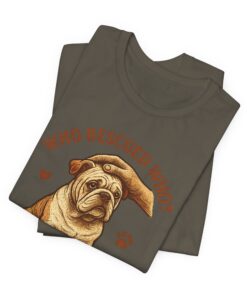 Who Rescued Who? | Duke of Barkington Rescue Edition Tee - Image 11
