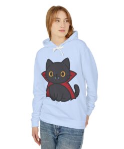 Count Purrcula Lightweight Pullover Hoodie | Count Purrcula Hoodie - Image 17