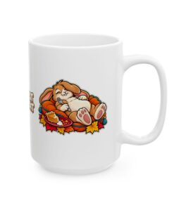 Pecan Snoozeworth Ceramic Mug | Pie First Nap Next (11oz, 15oz) - Image 7