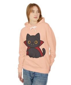 Alternative view of Count Purrcula Lightweight Pullover Hoodie | Count Purrcula Hoodie