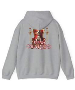 King Charles Hoodie | Regal Dog Throne Sweatshirt - Image 59