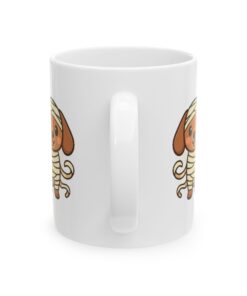 Sir Wrapsalot Ceramic Mug | Mummy Dachshund Halloween Mug - Image 3