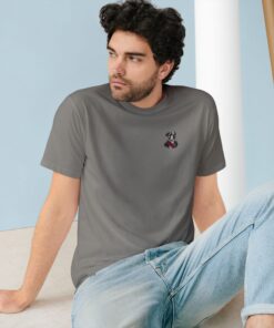 Duke of Barkington Men’s Organic Cotton T-Shirt – Bulldog Royalty Meets Everyday Style - Image 15