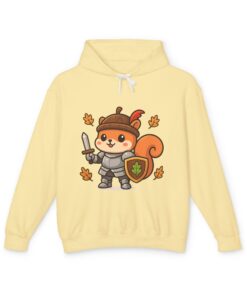 Captain Oakhelm Hoodie | Squirrel Knight Autumn Hooded Sweatshirt - Image 25