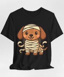 Sir Wrapsalot Tee | Mummy Dachshund Halloween T-Shirt - Image 4