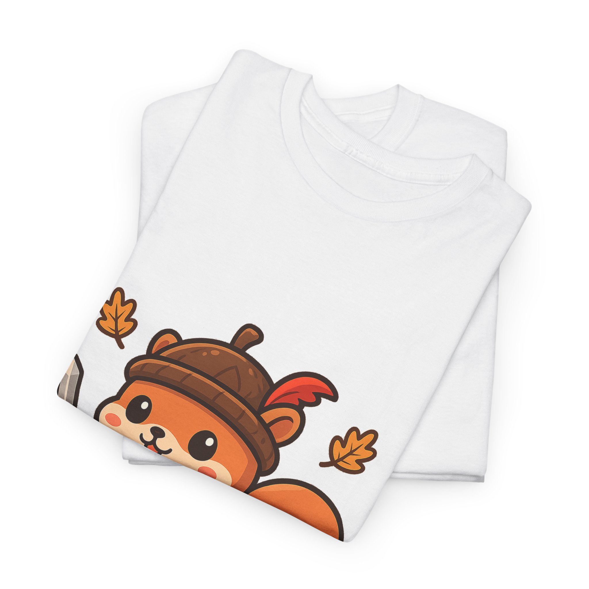 Captain Oakhelm Tee | Squirrel Knight Autumn T-Shirt - Image 3