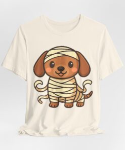 Sir Wrapsalot Tee | Mummy Dachshund Halloween T-Shirt - Image 8