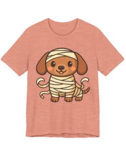 Sir Wrapsalot Tee | Mummy Dachshund Halloween T-Shirt - Image 25
